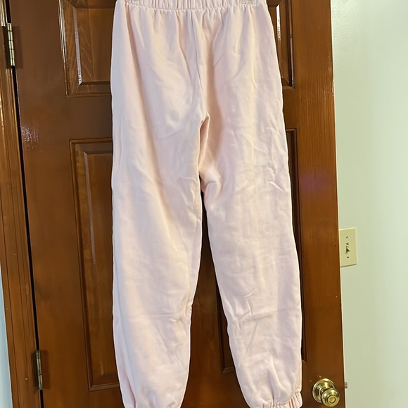 Brandy Melville Pink Joggers One Size - Picture 2 of 6